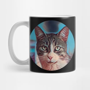 Curious floppy cat Mug